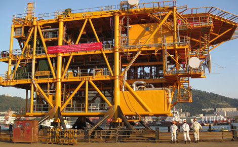 Reindeer井口平臺建造項目