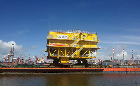 中節(jié)能陽江沙扒海上風電升壓站建造項目