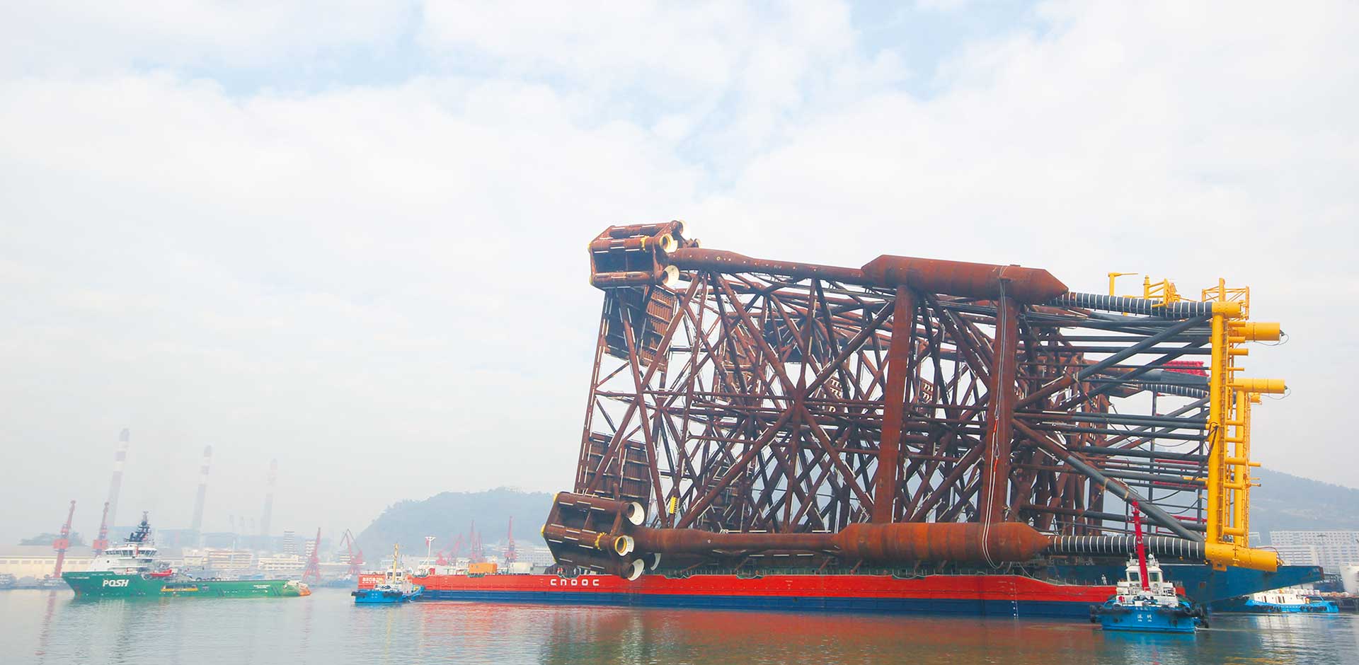 SHWE導(dǎo)管架和鋼樁建造項(xiàng)目