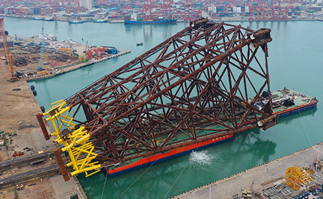  陸豐14-4導(dǎo)管架和鋼樁建造項(xiàng)目