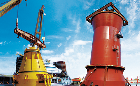 TMS轉(zhuǎn)塔和浮筒建造項目