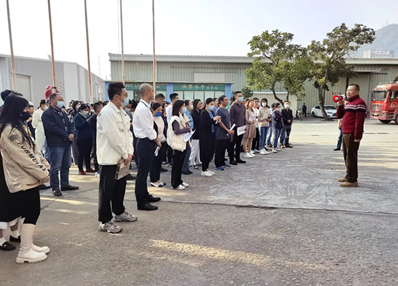 公司赤灣大廈消防應(yīng)急疏散演習(xí)