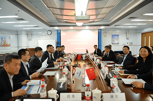 ?海油投資公司董事長(zhǎng)朱聞達(dá)一行調(diào)研公司